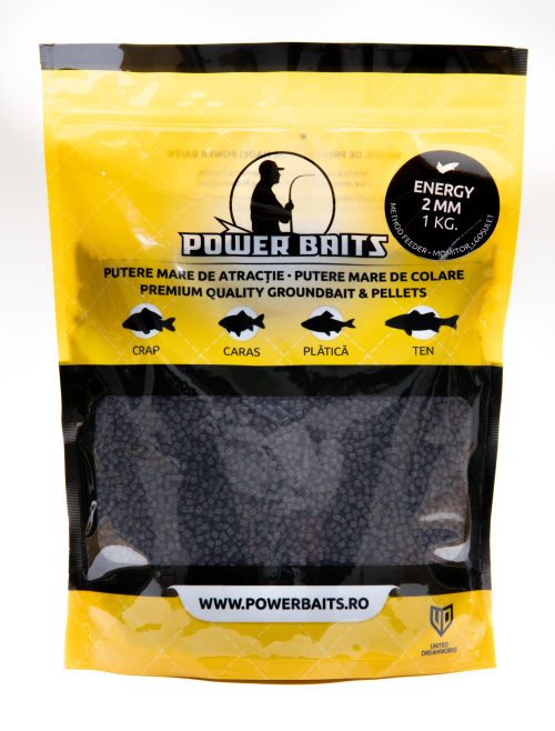 Pelete Power Baits Energy Pellets 2mm