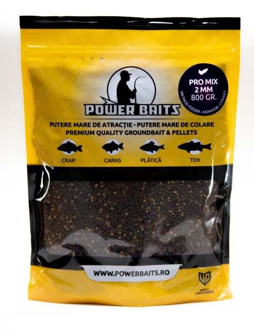 Pelete Power Baits Pro Mix Pellets 2mm